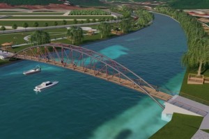 Kordon Park’a Yaya Köprüsü
